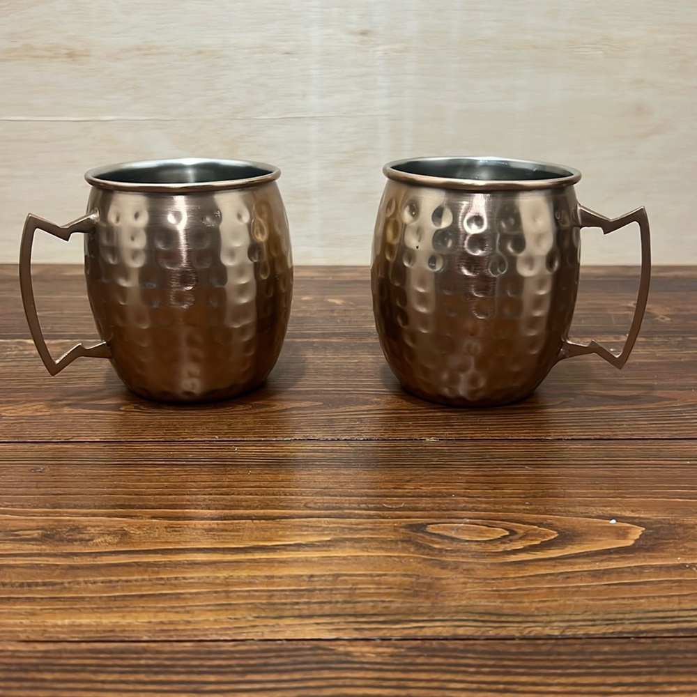 Copper Moscow Mule Mugs